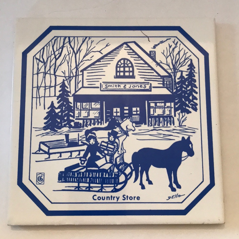 Country Store Tile Trivet